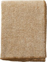 Couverture lit bébé Klippan - Domino-Caramel- 100% laine écologique- 130x90 cm