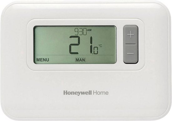 bed Jood lied Honeywell Home T3C110AEU Kamerthermostaat Wand Dagprogramma, Weekprogramma  5 tot 35 °C | bol.com
