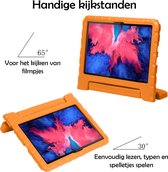 Hoes Geschikt voor Lenovo Tab P11 Plus Hoes Kinder Hoesje Kids Case Shockproof Cover - Hoesje Geschikt voor Lenovo Tab P11 Plus Hoesje Kidscase - Oranje