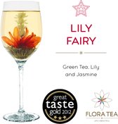 Thee bloem - ontdek de nieuwe thee - Thee kado - Theebloem Flora Tea Lily Fairy 2 stuks- Kado tip - Thee Cadeau - Thee