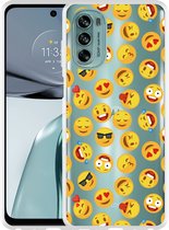 Motorola Moto G62 5G Hoesje Emoji - Designed by Cazy