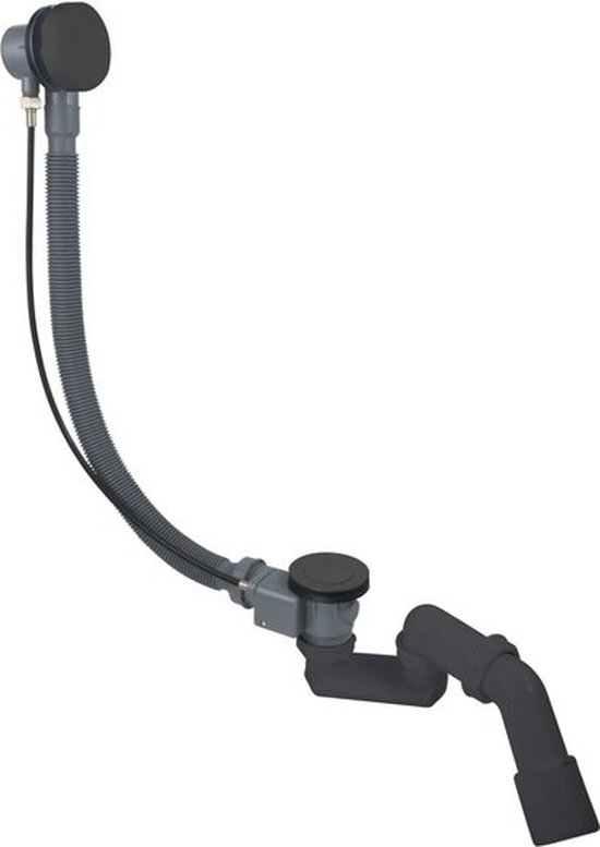 Viega gootsteen- afvoer- en overloopgarnituur met overloop (messing) 6/4 x 70mm 125486