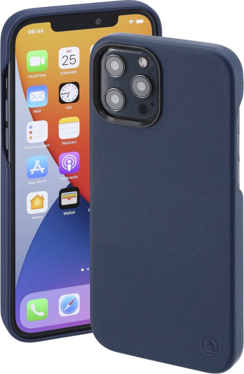 Hama MagCase Finest Sense - Apple iPhone 12 Pro Max - Blauw