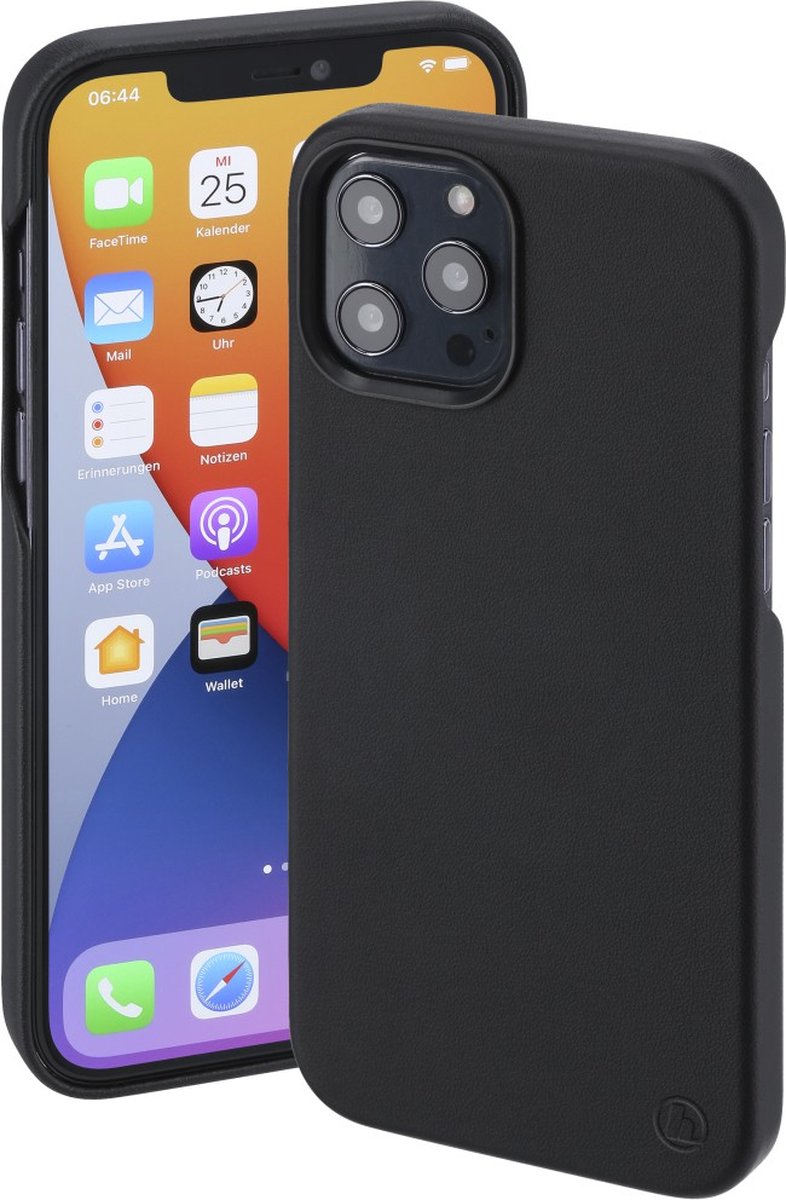 Hama MagCase Finest Sense - Apple iPhone 12 Pro Max - Zwart