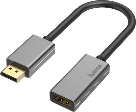Câble vidéo, fiche USB-C - fiche HDMI™, Ultra-HD 4K@60Hz, alu, 1