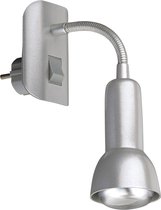 BRILONER - PAKU - insteeklampen - steeklamp - incl. tuimelschakelaar ON/OFF - flexibele arm - lichtbron niet inbegrepen - max. 25 W - IP20 - E14
