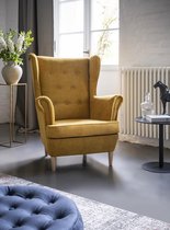 Aros Arf_05 - Fauteuil-  Relax stoel - Mosterd kleur