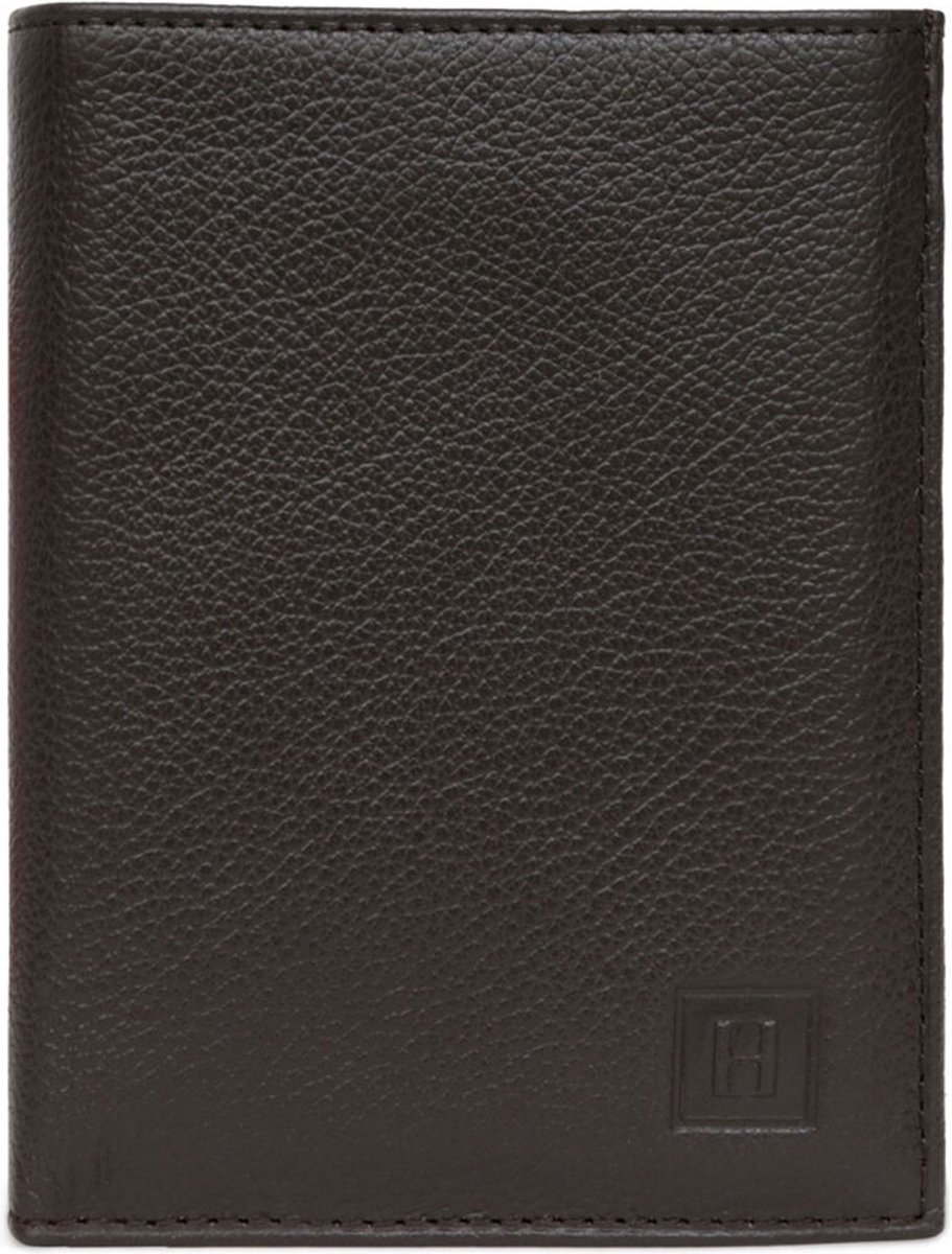 HEXAGONA Paris Heren Portefeuille Bruin One Size