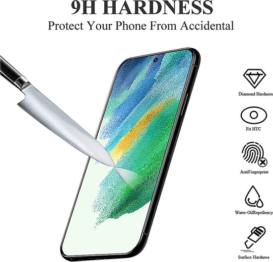Protecteur d'écran en Glas - Protecteur d'écran en Tempered Glass à couverture complète [couverture complète] Convient pour : Motorola Moto G52 / Motorola Moto G82 - 3x