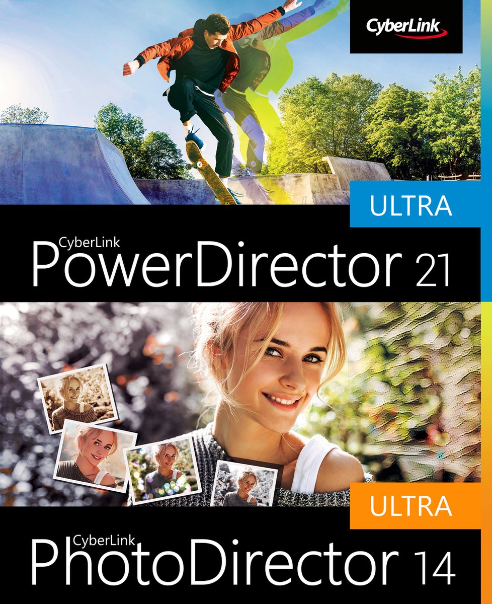CyberLink PowerDirector 21 Ultra & PhotoDirector 14 Ultra Duo - Download