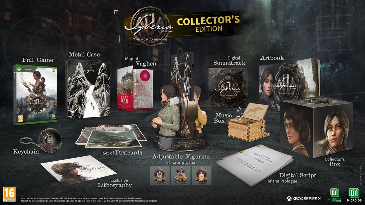 Syberia: The World Before: Collector's Edition - Xbox Series X / Xbox One
