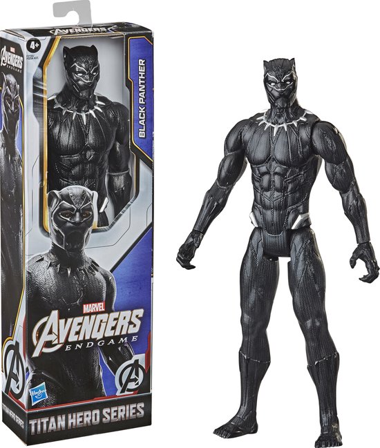 Marvel Avengers Titan Hero - Speelfiguur (30cm) - Black Panther - Marvel
