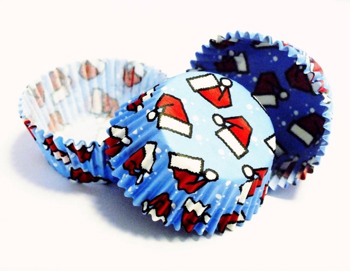 PME Cake - Mini Cupcake Baking Cases - Santa Hats - pk/100