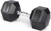 ZEUZ Hexa Dumbbell 1 Stuk 20 KG – Hexagon Gewichten – Krachttraining Dumbell geschikt voor CrossFit & Fitness