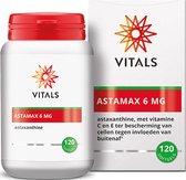 Vitals - Astamax - Astaxanthine - 6 mg - 120 Softgels - met AstaReal® van astaxanthine-expert AstaReal