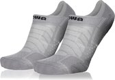 Lowa Everyday No-Show Merino wol 2-pack - Lichtgrijs - 42-44 - Enkellaags sokken, footies of sneakersok, 2 paar