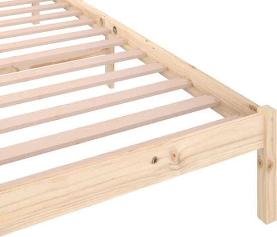 vidaXL Canapé-lit 90 x 200 cm Bois de pin massif