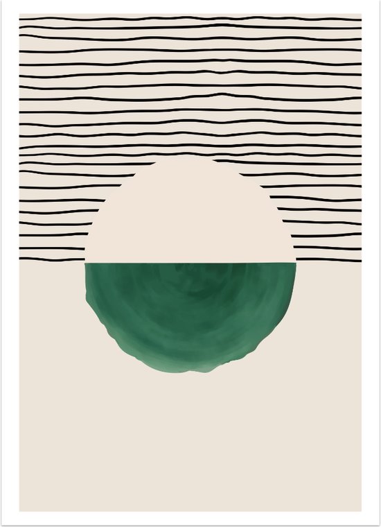 Inverted Color Sunset Inverted Sunset - Poster - A5 - 14.8 x 21 cm | bol.com