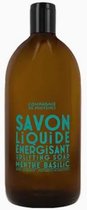 Compagnie de Provence Refill Menthe Basilic Savon Liquide Energisant 1 L