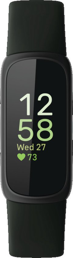 Fitbit Inspire 3 - Activity tracker heren en dames - Zwart cadeau geven