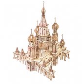 Kit de construction Cathédrale Saint Basil Place Rouge Moscou couleur