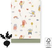 Winkeltje van Geluk - Cadeauzakjes - Sweet Bunny - 6 stuks + stickers