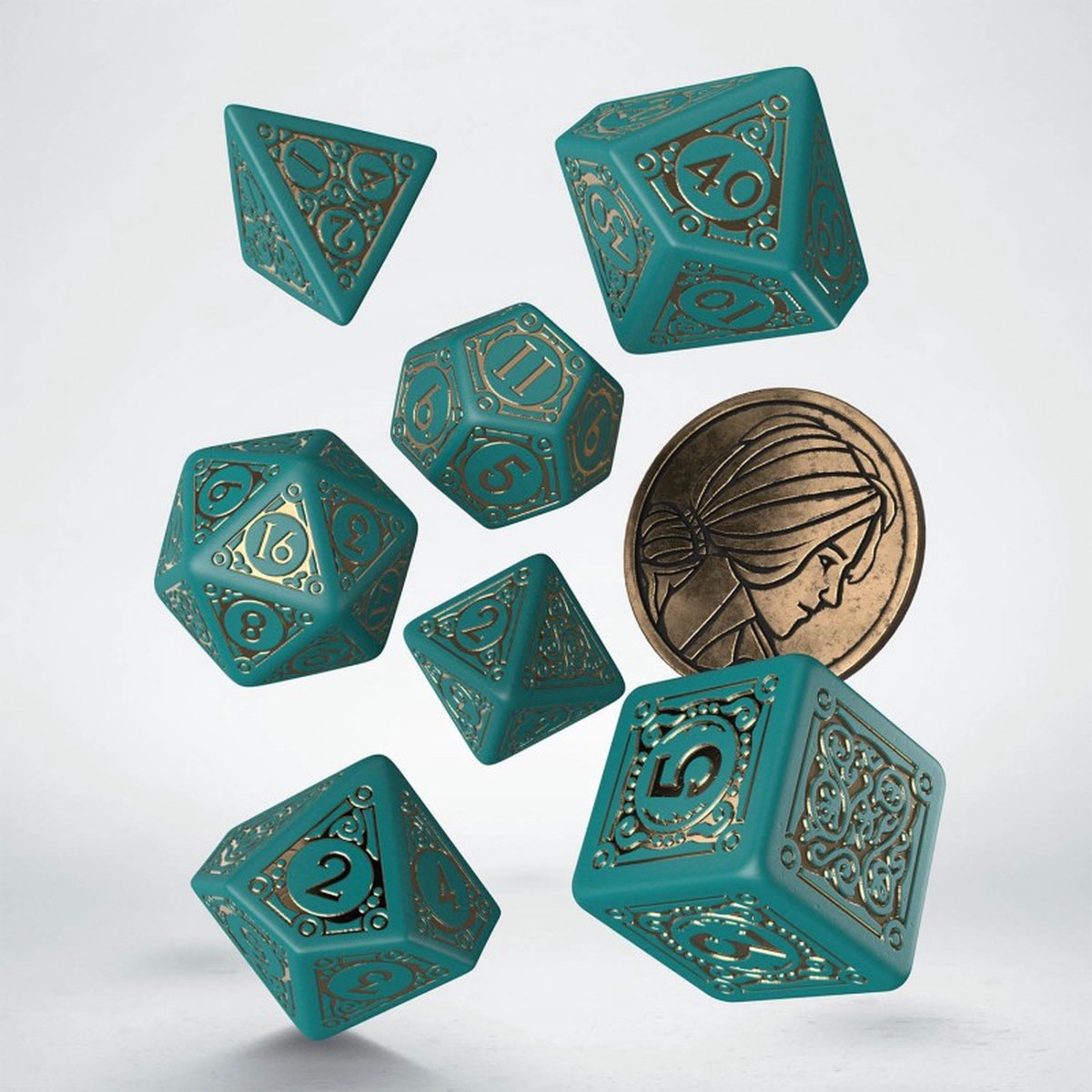 The Witcher: Triss the Beautiful Healer Dice Set
