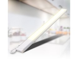 B.K.LICHT - Keukenverlichting - kastverlichting - aluminium - onderbouwverlichting - 3.000K - 1.100Lm - 10W - l:57.5 cm