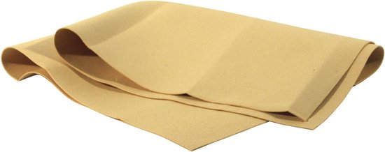 Super chamois extra large très doux et souple environ 38x55 cm emballé par pièce