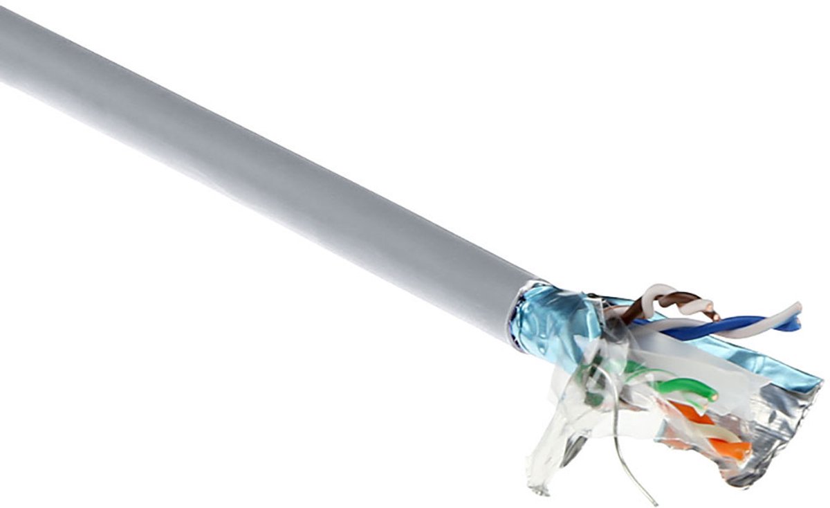 ACT XS6121 CAT6A F/UTP Solid Twisted Pair Kabel PVC AWG 23 CPR:B2ca - 500 meter