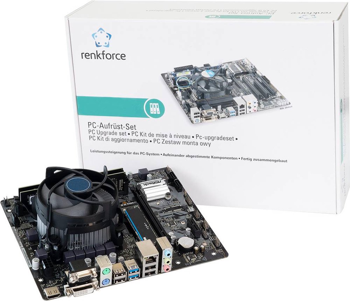 Renkforce PC tuning kit Intel® Core™ i5 i5-11500 (6 x 2.7 GHz) 16 GB Intel UHD Graphics 610 Micro-ATX