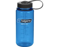Nalgene - Wide Mouth Bottle - drinkfles - waterfles - lekvrij - 500ml - BPA free - SUSTAIN - Slate