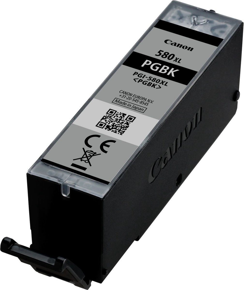 Canon PGI-580PGBK XL - Zwart - origineel - blister met beveiliging - inkttank - voor PIXMA TS6251, TS6350, TS6351, TS8251, TS8252, TS8350, TS8351, TS8352, TS9550, TS9551