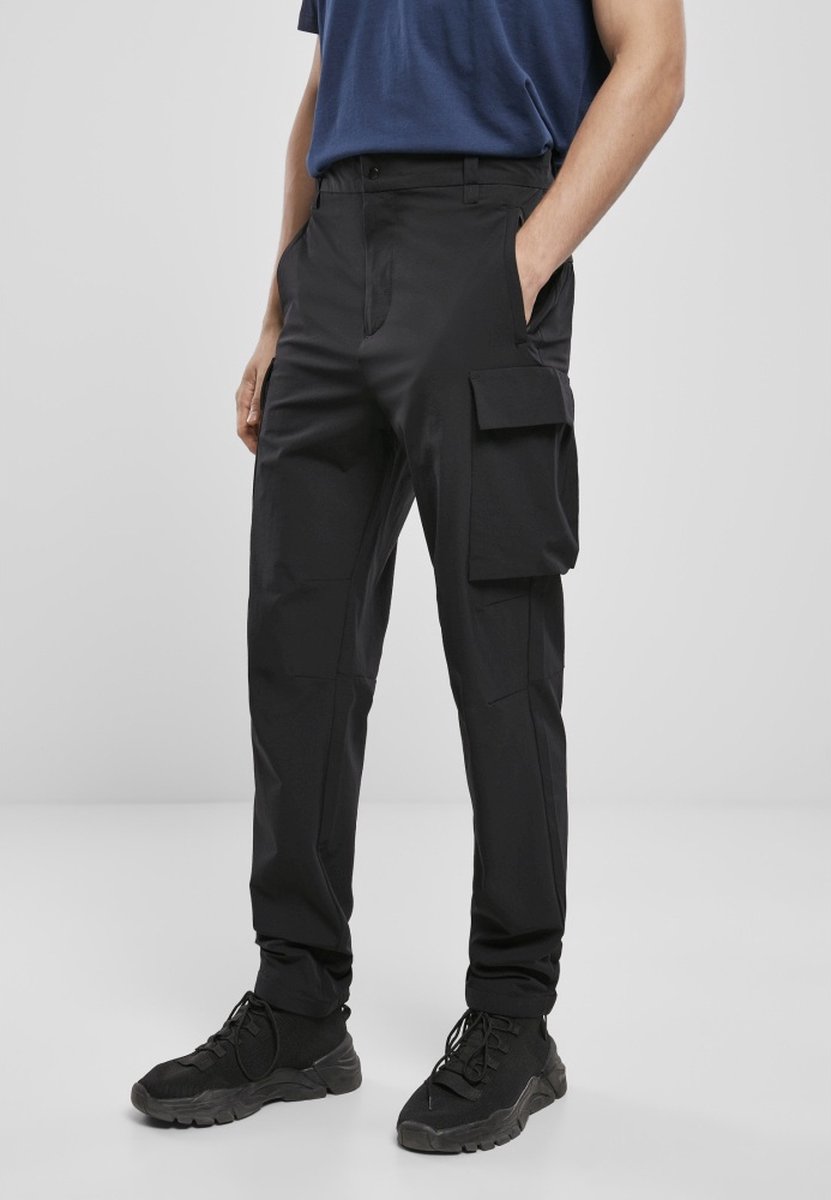 Urban Classics Commuter Cargobroek Taille 34 inch Zwart