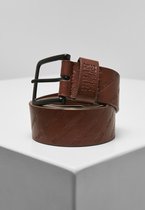 Urban Classics - Allover Logo Riem - S/M - Bruin