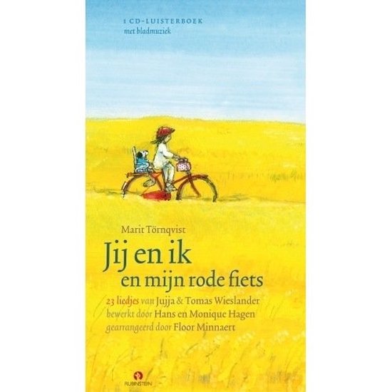 Cover van het boek 'Jij en ik en mijn rode fiets / 1 CD + boek' van J. Wieslander