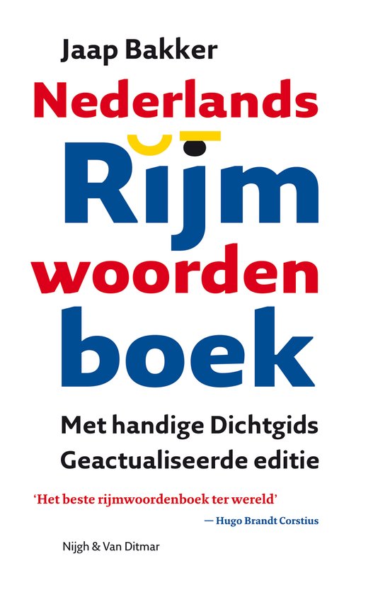 Nederlands rijmwoordenboek - cover
