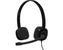 Logitech H151 - Stereo Headset - Noise Cancelling Microfoon - Zwart