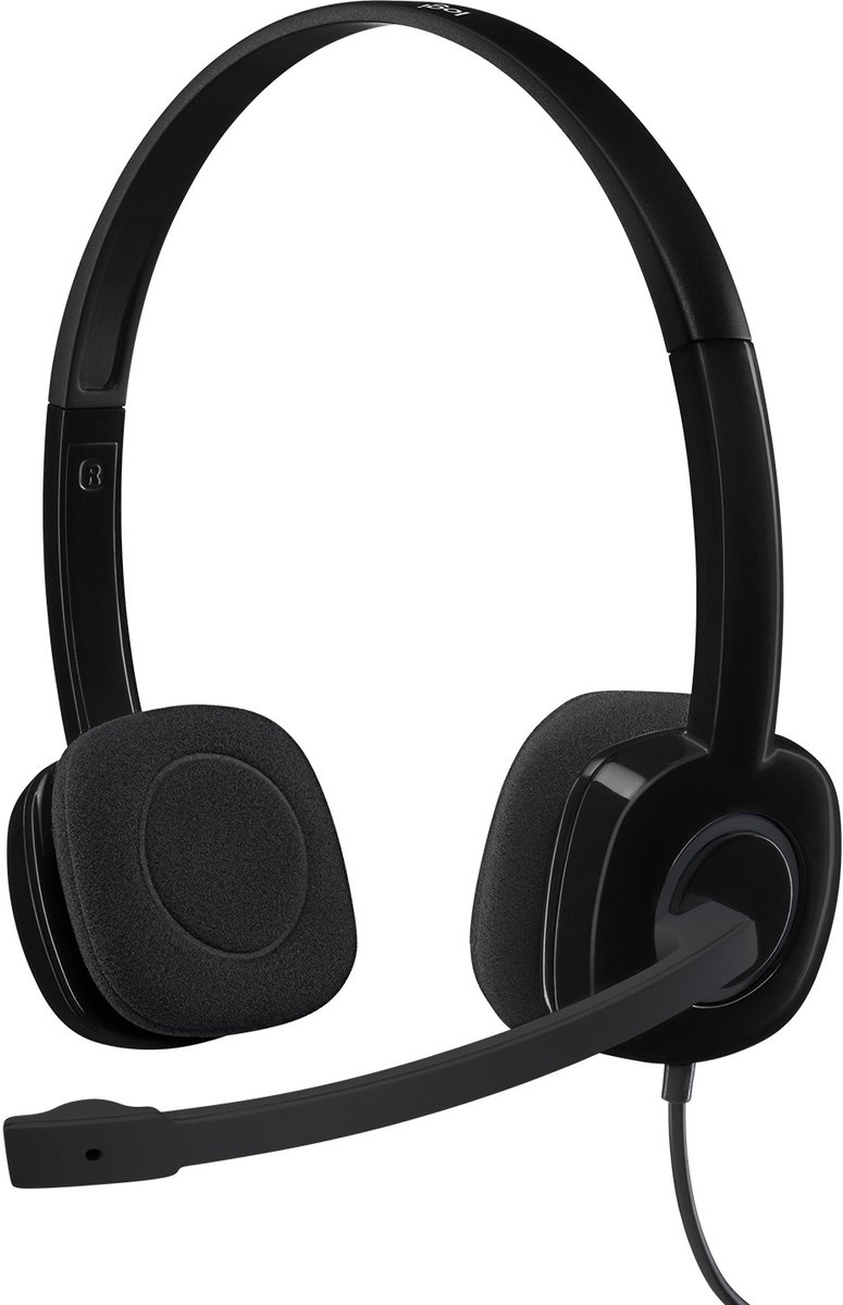Logitech H151 - Stereo Headset - 3.5MM AUX - PC & Mac