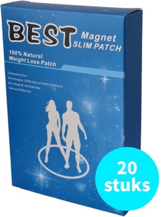 Beste Slim Afslankpleisters - Stimuleert vetverbranding - 20st | bol