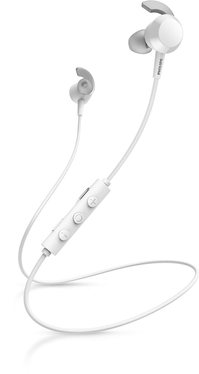 Philips draadloze hoofdtelefoon TAE4205 (Wit)