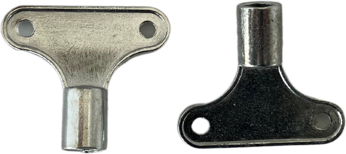 Saninstal clé de purge pour radiateur chrome 2 pièces