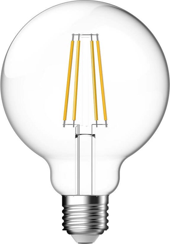 Nordlux - SMART LED Lamp - Transparant - E27 - 650LM - Warm/Koud