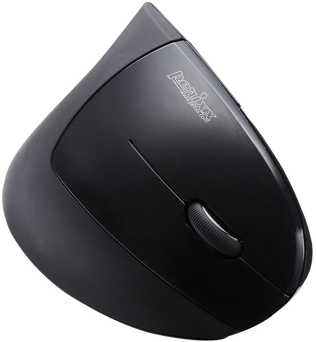 Perixx Perimice 513 Ergonomische muis – Bedraad – Anti slip coating – Verticale muis – Rechtshandig - 1600 DPI