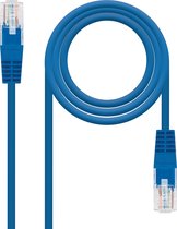 Stevige UTP-netwerkkabel categorie 6 NANOCABLE   Blauw
