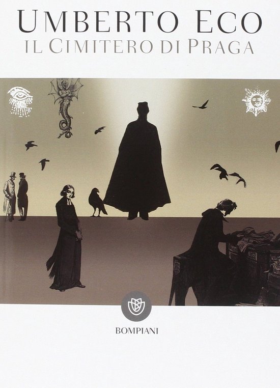 Bompiani IL CIMITERO DI PRAGA, Italien, Livre broché, 521 pages