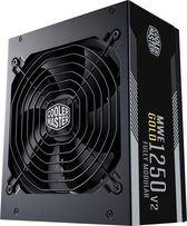 Cooler Master MWE Gold 1250 V2 - 1250 Watt 80 PLUS Gold Modulaire PC Voeding