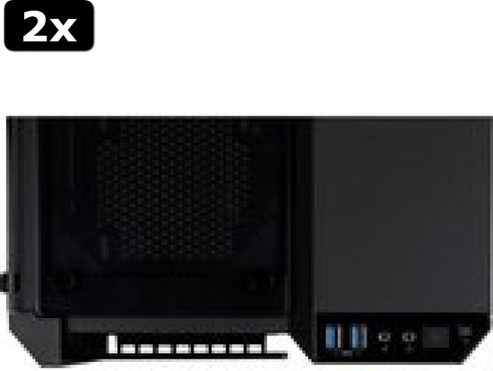 2x Corsair Crystal Series 280X RGB Micro-ATX Case Black | bol.com