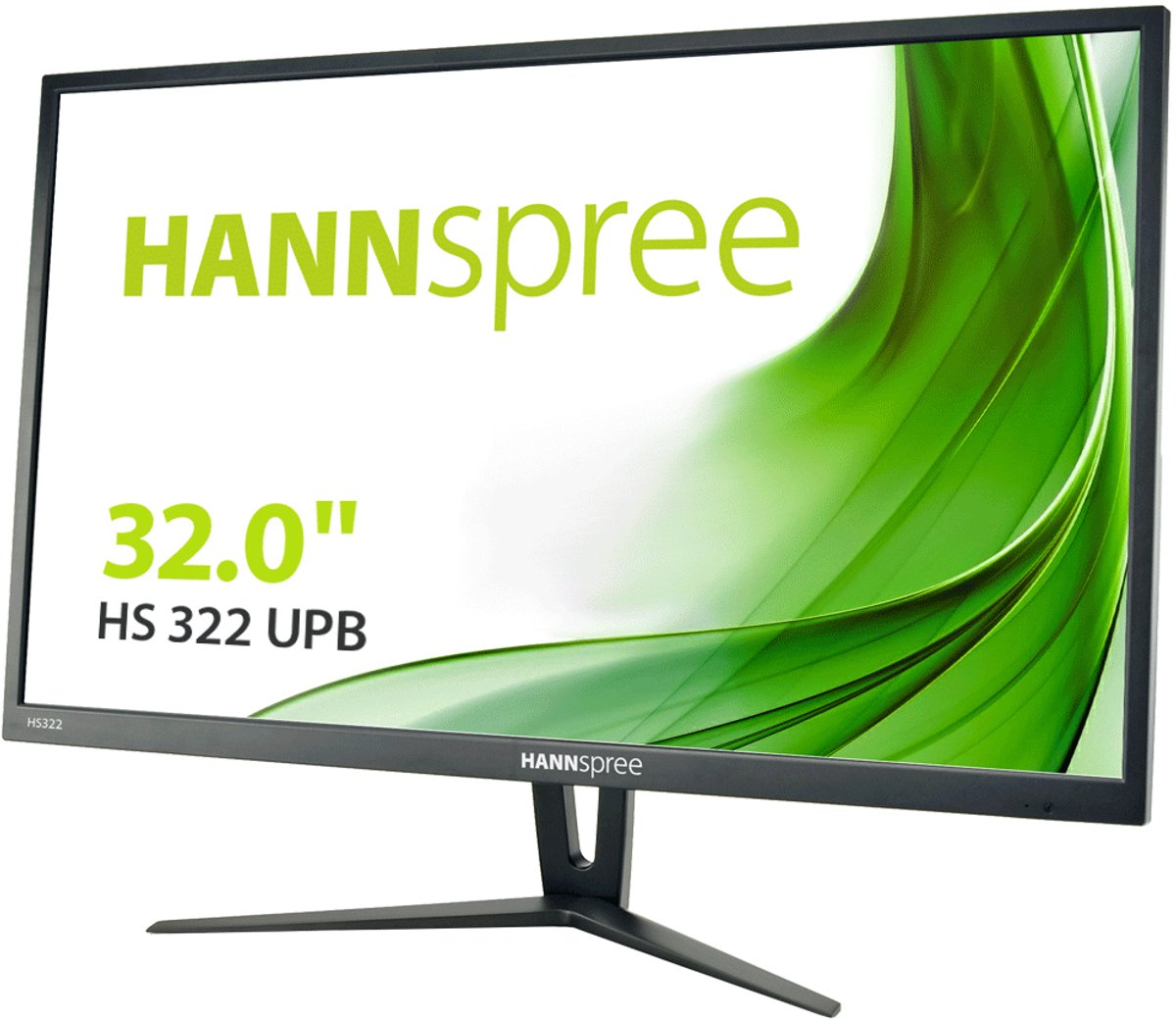 Hannspree HS 322 UPB 81,3 cm (32") 2560 x 1440 Pixels Quad HD LED Zwart