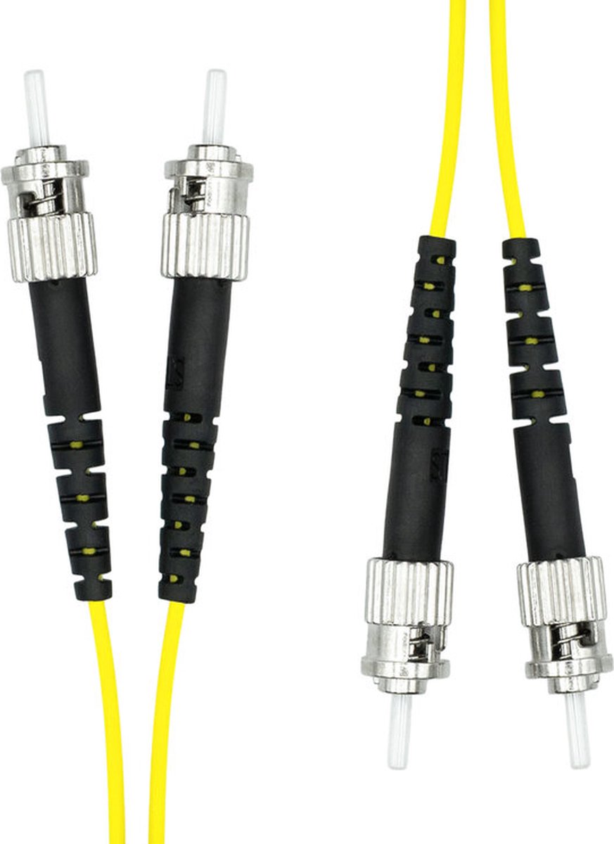 ProXtend FO-STSTOS2D-007 InfiniBand en Glasvezelkabel 7 m ST Geel